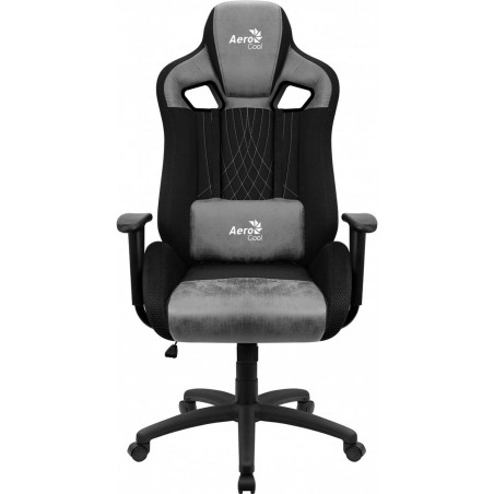 Sedia Gaming Aerocool EARL AeroSuede 180º Nero Grigio