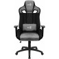 Sedia Gaming Aerocool EARL AeroSuede 180º Nero Grigio