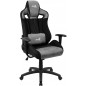 Sedia Gaming Aerocool EARL AeroSuede 180º Nero Grigio