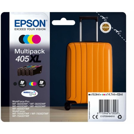 Cartuccia ad Inchiostro Originale Epson C13T05H64020 Nero Multicolore