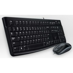 Tastiera Logitech LGT-MK120-US Nero Olandese QWERTY