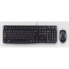 Tastiera Logitech LGT-MK120-US Nero Olandese QWERTY