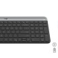 Tastiera e Mouse Logitech MK470 Grigio Grafite Qwerty US