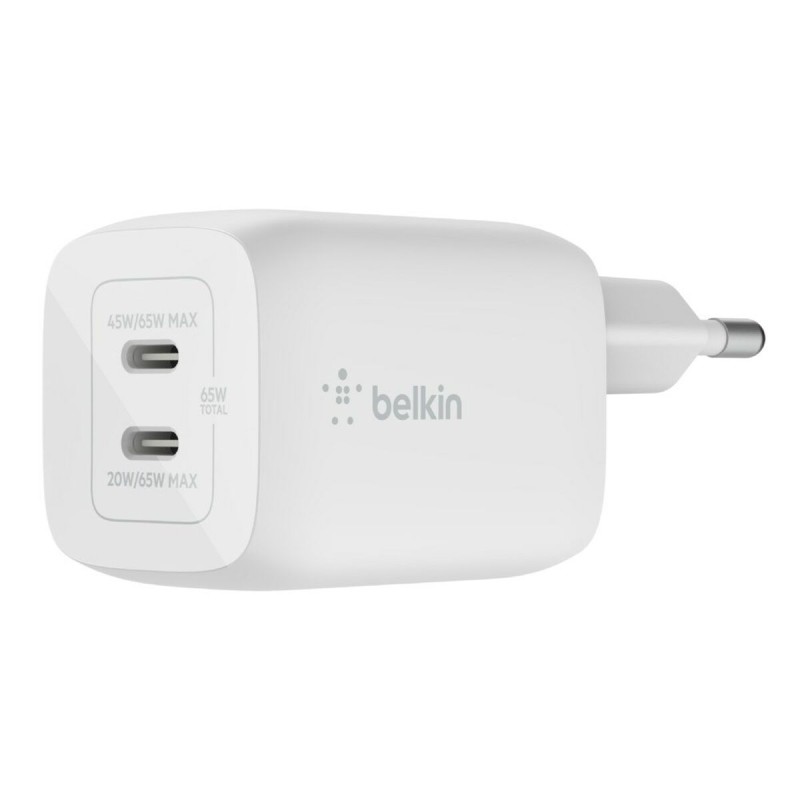 Caricabatterie da Parete Belkin WCH013vfWH Bianco 65 W (1 Unità)