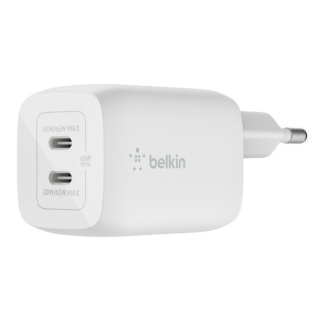 Caricabatterie da Parete Belkin WCH013vfWH Bianco 65 W (1 Unità)