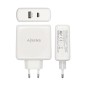 Caricabatterie USB da Parete Aisens ASCH-2PD45A-W Bianco 57 W USB-C (1 Unità)