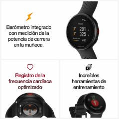 Smartwatch Polar Nero 1,2"