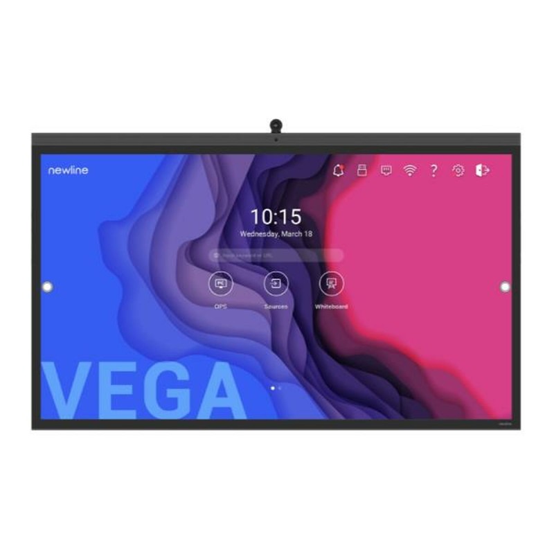 Monitor con Touch Screen Videowall Newline Interactive TT-6522Z 65" 4K Ultra HD 60 Hz