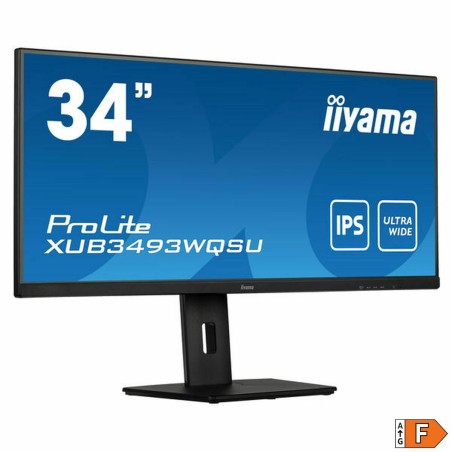 Monitor Iiyama XUB3493WQSU-B5 UltraWide Quad HD 34" 75 Hz Nero