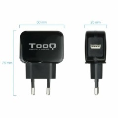 Caricabatterie da Parete TooQ TQWC-1S01 Nero 12 W (1 Unità)