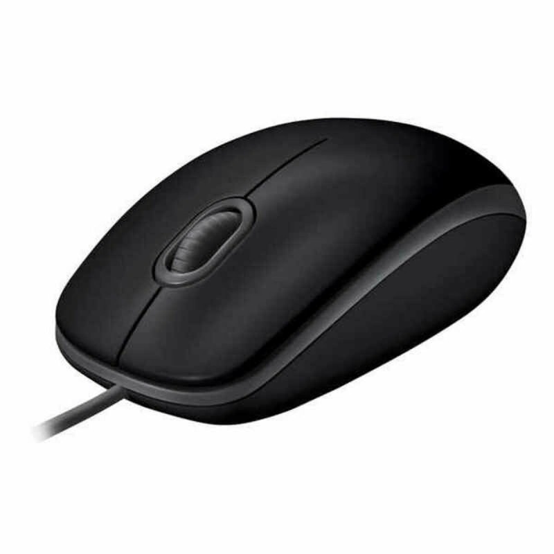 Mouse senza Fili Logitech B110 Nero