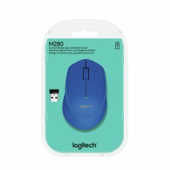 Mouse senza Fili Logitech M280 Azzurro