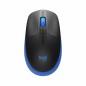 Mouse Logitech M190 Azzurro Nero/Blu