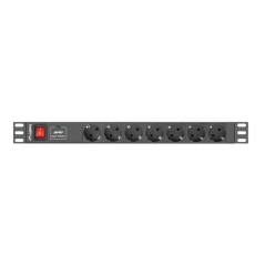 Ciabatta Multipresa Lanberg PDU-07F-0200-IEC-BK (2 m)