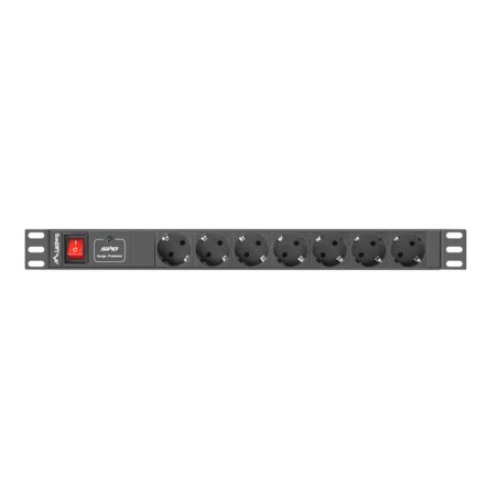 Ciabatta Multipresa Lanberg PDU-07F-0200-IEC-BK (2 m)