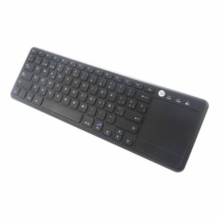 Tastiera con Touchpad CoolBox COO-TEW01-BK Nero Qwerty in Spagnolo