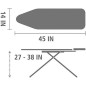 Copri asse da stiro Vileda 135 cm