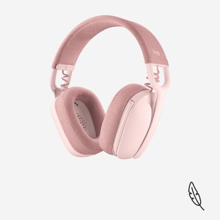 Auricolari con Microfono Logitech Zone Vibe 100 Rosa