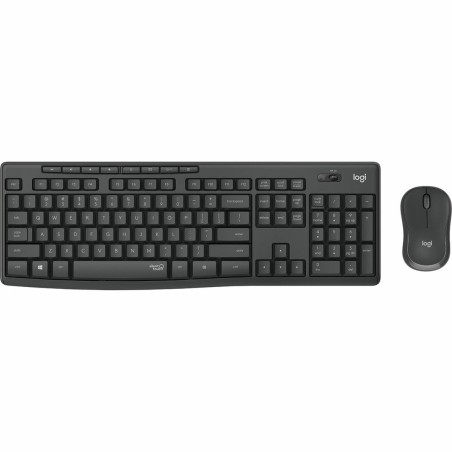 Tastiera e Mouse Wireless Logitech 920-009798 Nero Qwerty in Spagnolo QWERTY