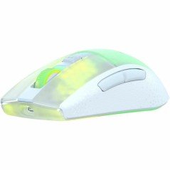 Mouse Roccat Burst Pro Air Bluetooth Bianco Gaming Luci LED