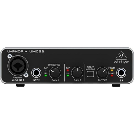 Interfaccia audio Behringer UMC22