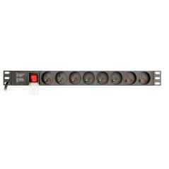 Multipresa 19" 8 Tomas Schuko con On/Off Switch GEMBIRD EG-PDU-014-FC14 (3 m)