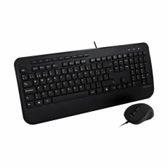 Tastiera e Mouse V7 CKU300ES Spagnolo QWERTY