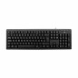 Tastiera V7 KU200UK QWERTY Inglese Nero