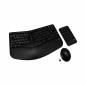 Tastiera e Mouse Wireless V7 CKW400ES Nero Spagnolo Qwerty in Spagnolo