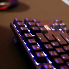 Tastiera per Giochi DR1TECH DR10031 Nero RGB QWERTY (Ricondizionati A)