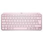 Tastiera Wireless Logitech MX Keys Mini Rosa Francese AZERTY