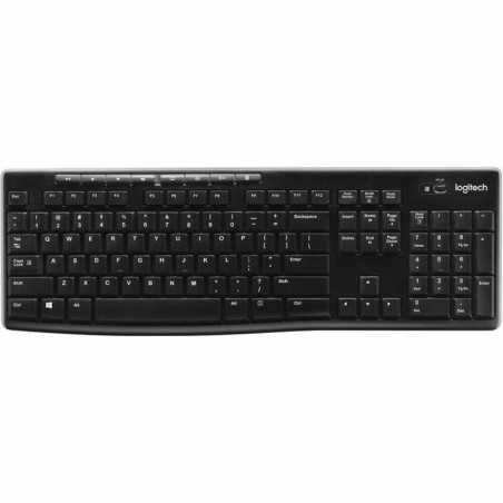 Tastiera Wireless Logitech Francese Nero AZERTY