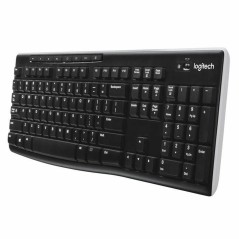 Tastiera Wireless Logitech Francese Nero AZERTY