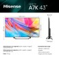 Smart TV Hisense 43A7KQ 4K Ultra HD 43" QLED