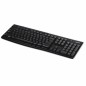 Tastiera Wireless Logitech Francese Nero AZERTY