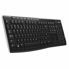 Tastiera Wireless Logitech Francese Nero AZERTY