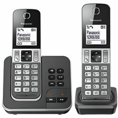 Telefono Senza Fili Panasonic KX-TGD322 Bianco Nero Nero/Grigio