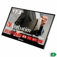 Monitor con Touch Screen Verbatim PMT-17 Full HD 17,3" 60 Hz