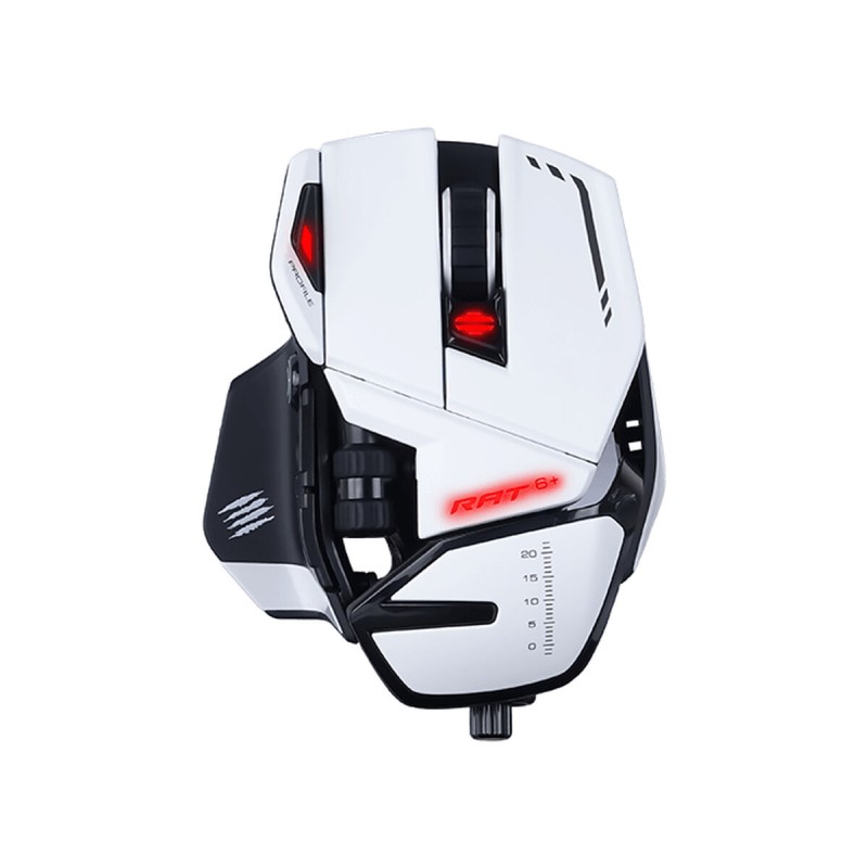 Mouse Mad Catz MR04DCINWH000-0 Bianco Multicolore Monocromatica 12000 dpi