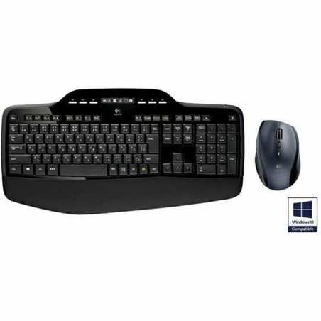 Tastiera Logitech 920-002425 AZERTY Nero Francese AZERTY