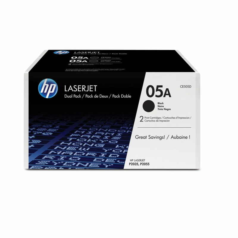 Toner HP 05A Nero Toner (2 Unità)