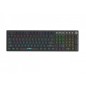 Tastiera Ibox AURORA K-6 Nero Inglese QWERTY