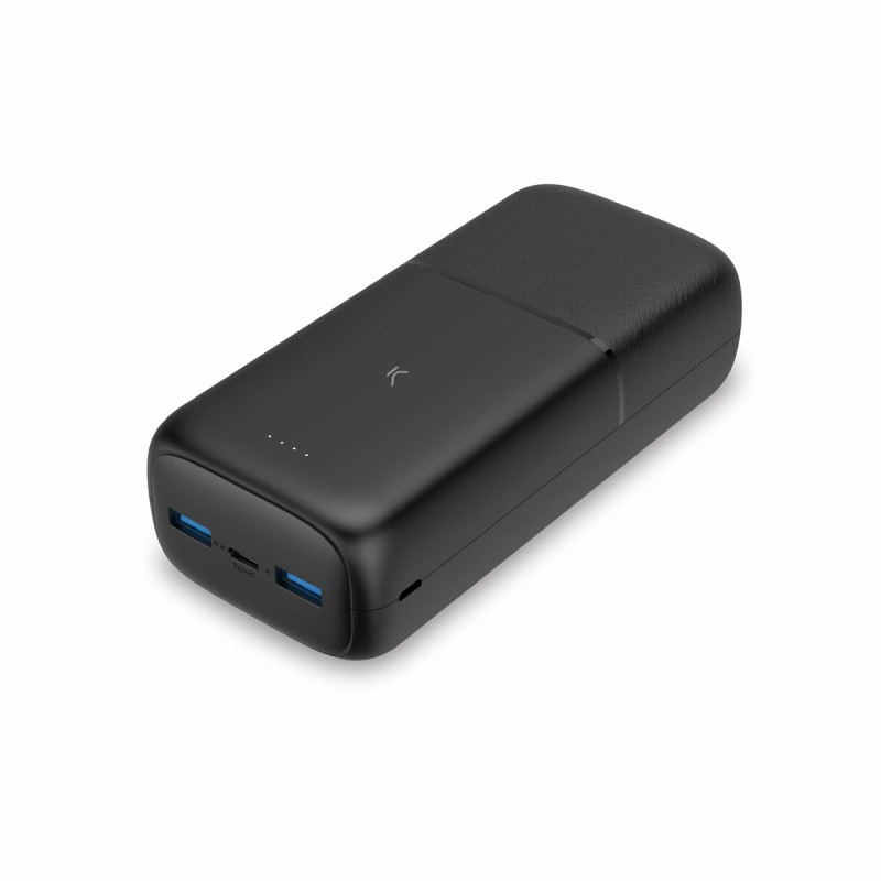 Powerbank KSIX Nero 30000 mAh (1 Unità) (Ricondizionati A)