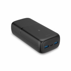 Powerbank KSIX Nero 30000 mAh (1 Unità) (Ricondizionati A)