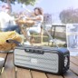 Altoparlante Wireless con Ricarica a Luce Solare e Torcia a LED Sunker InnovaGoods Nero (Ricondizionati B)