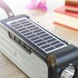 Altoparlante Wireless con Ricarica a Luce Solare e Torcia a LED Sunker InnovaGoods Nero (Ricondizionati B)