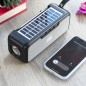 Altoparlante Wireless con Ricarica a Luce Solare e Torcia a LED Sunker InnovaGoods Nero (Ricondizionati B)