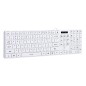 Tastiera Activejet Klawiatura USB K-3066SW Bianco QWERTY