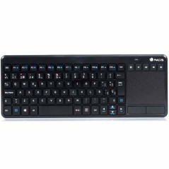 Tastiera Wireless NGS NGS-KEYBOARD-0240 Nero