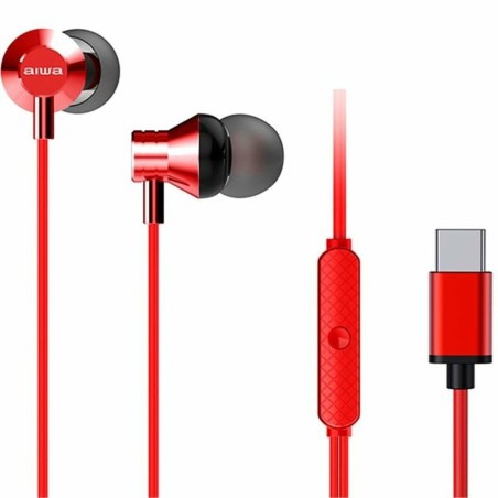 Auricolari Aiwa ESTM-50USB-C/RD Rosso